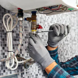 Check for leak inwater heater
