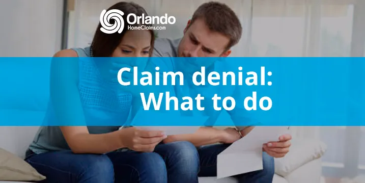 Claim denial - What to do