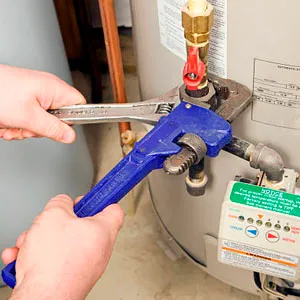 Drain the tank - water heater