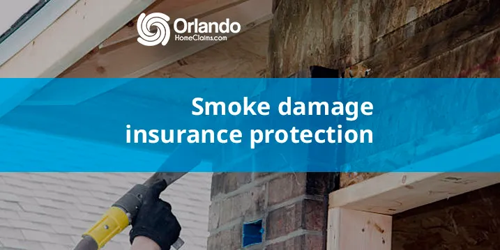 Smoke damage insurance protection