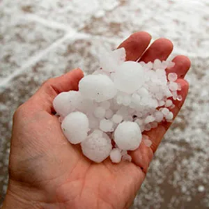 Take Pictures and Document hail Damage