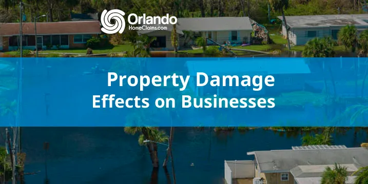 Property Damage Effects on Businesses