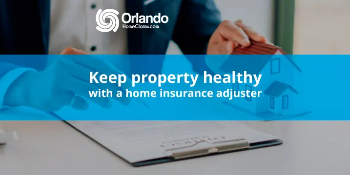 Keep property healthy with a home insurance adjuster